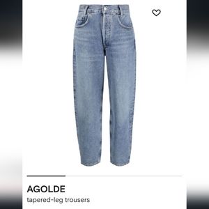 Tapered BAGGY Agolde 30